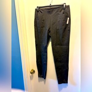 OLD NAVY Charcoal Gray pull on pixie Dress Pant Size Large